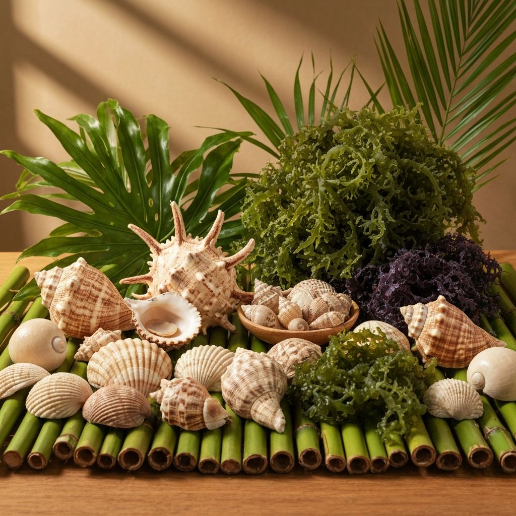 Fresh marine and plant sources containing glucosamine